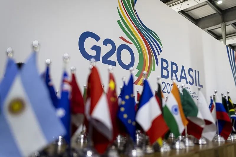 当地时间2月22日，巴西里约热内卢，二十国集团外长会议举行。图片/CFP