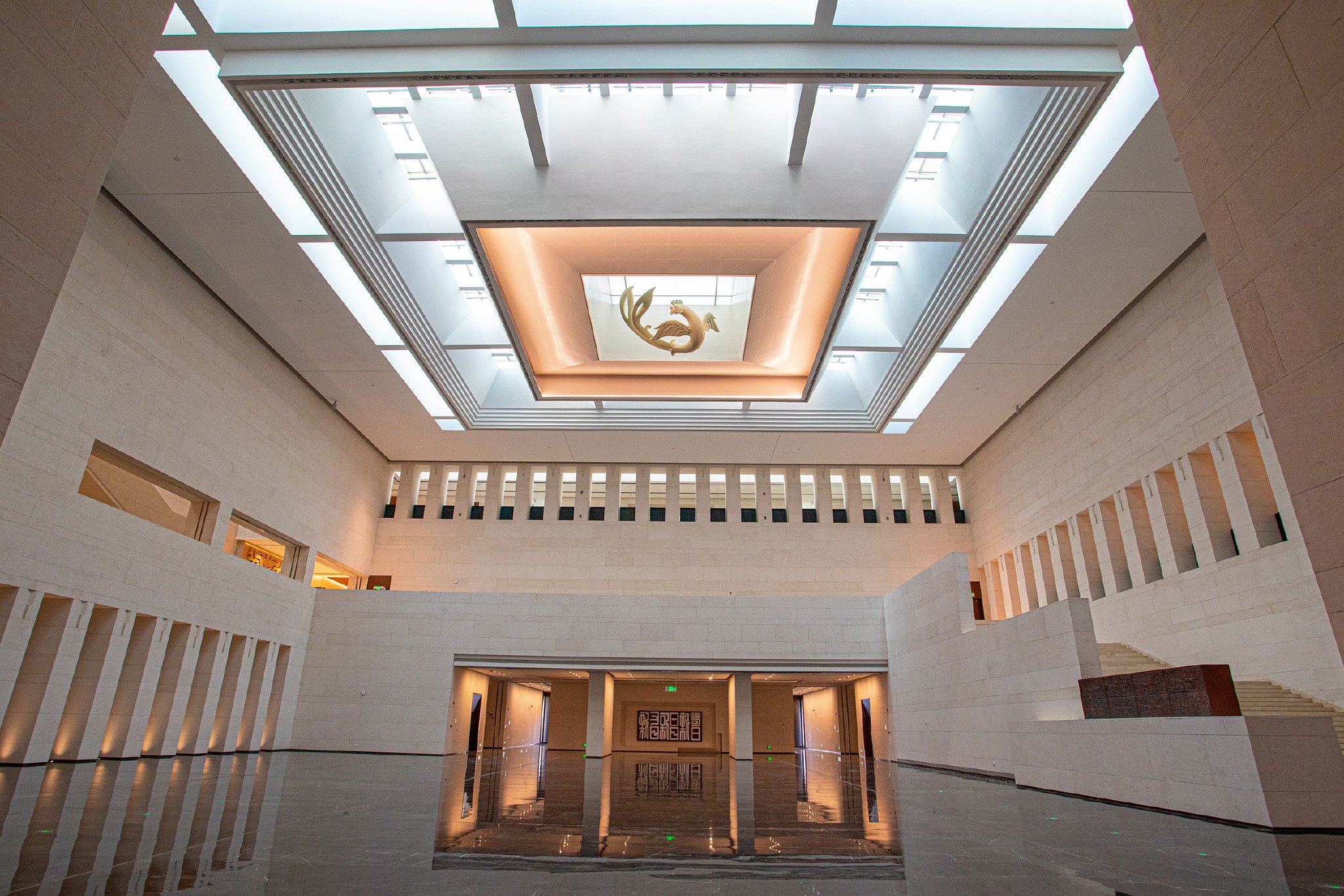 殷墟博物馆大厅