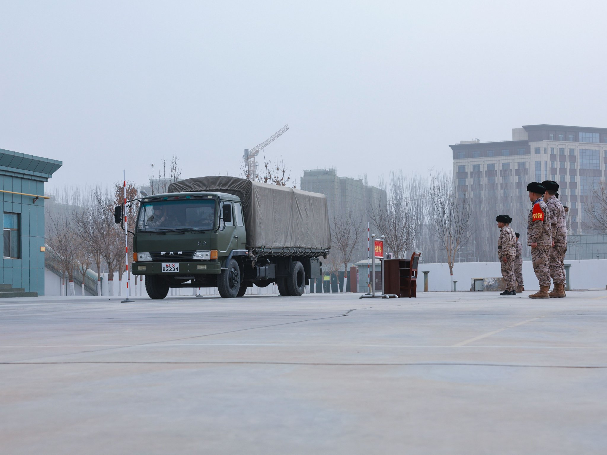 武警兵团总队执勤第二支队组织2024年春季警士选晋考核