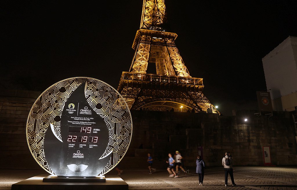 巴黎奥运会已进入倒计时.