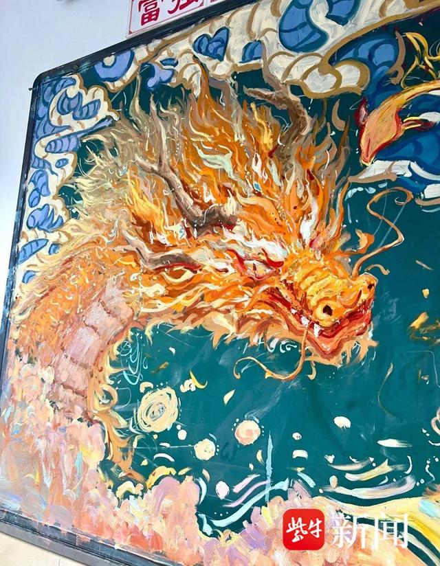 无锡高三学生的"龙图"黑板报太惊艳!|高三_新浪财经_新浪网