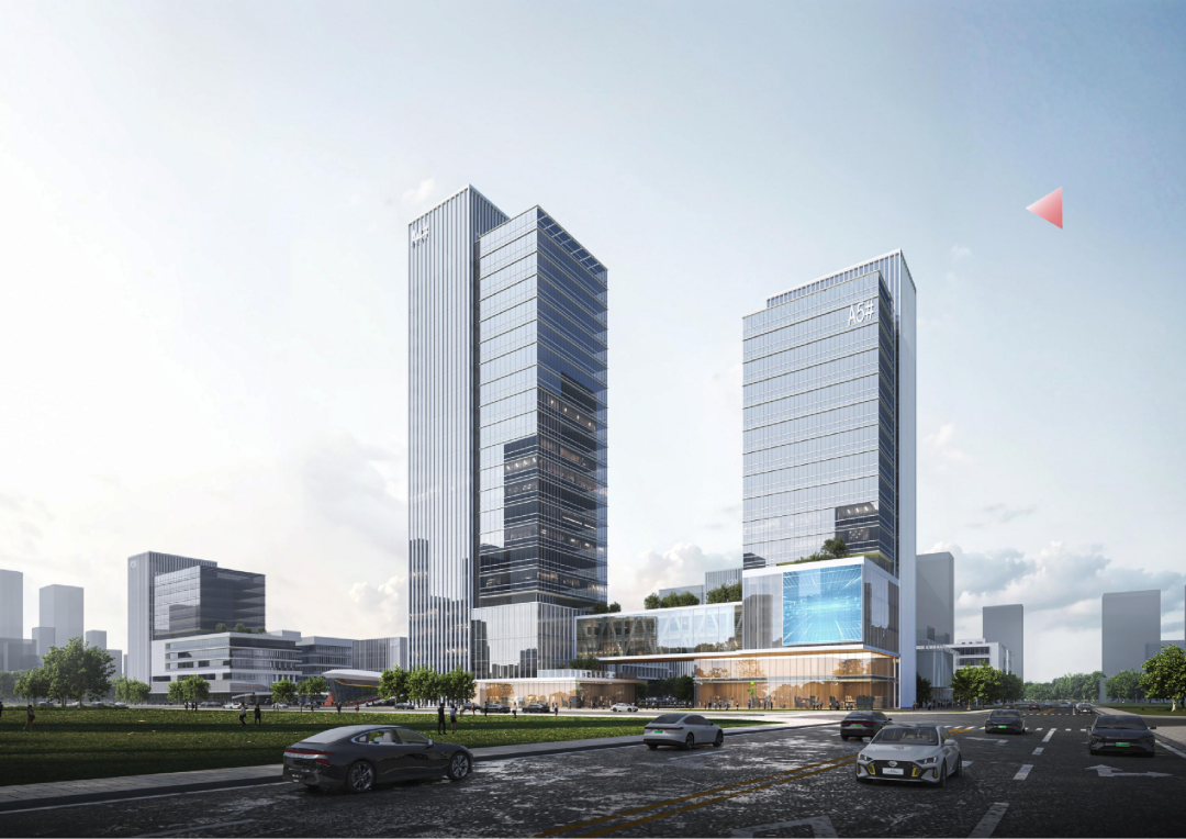 方桥软件园项目效果图(报会方案)