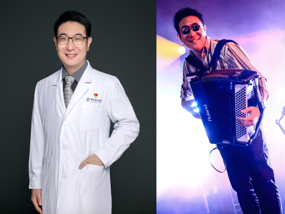 麻昊宁既是医生，也是乐队成员