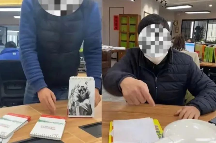 女子称办公桌被贴满钟馗像|钟馗_新浪财经_新浪网