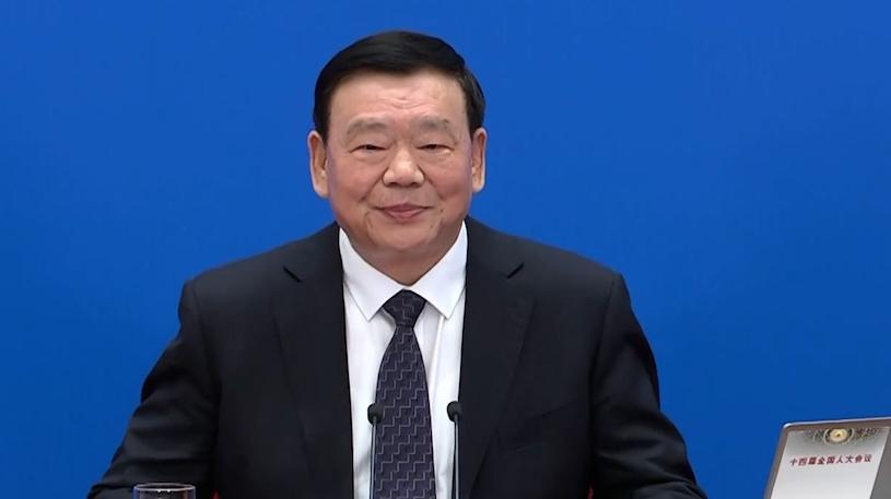 首次亮相,娄勤俭任大会发言人