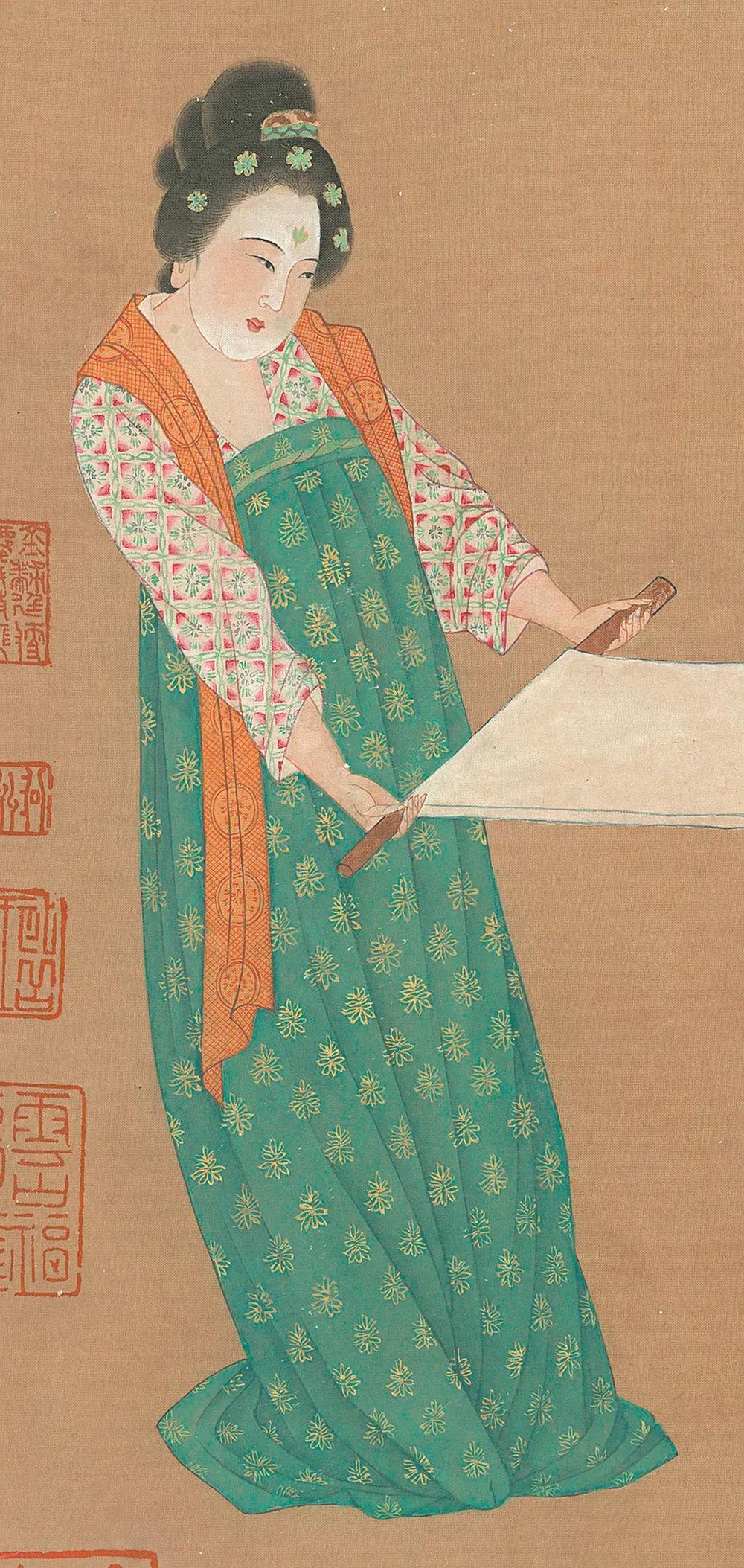 大唐风尚:《十眉图》在蜀中|唐代_新浪财经_新浪网