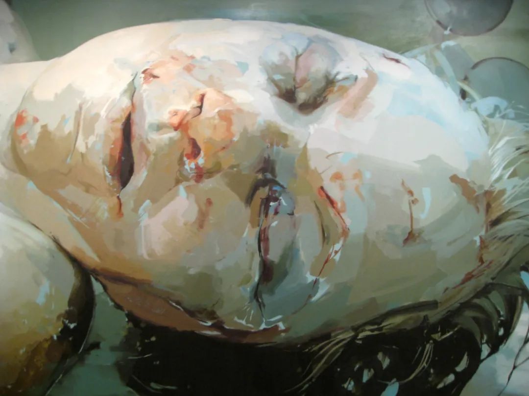 珍妮·萨维尔 Still 布面油画 2003 版权归属艺术家和高古轩画廊
