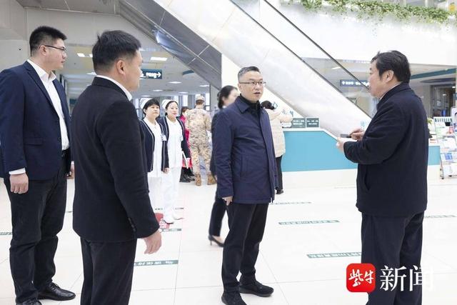 融通医疗健康公司党委书记,董事长陈轲到淮安八十二医院走访指导|淮安