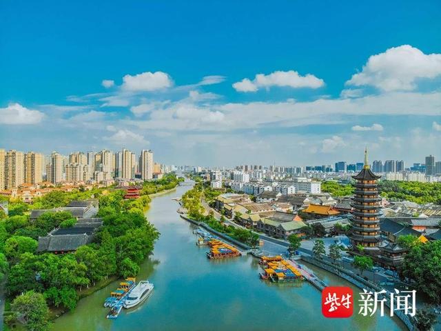 淮安里运河风光带 王昊 摄