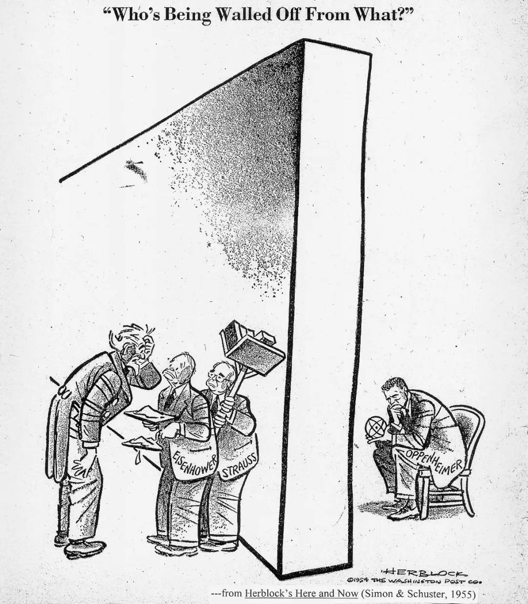 1953年12月,德怀特·艾森豪威尔总统下令在奥本海默和