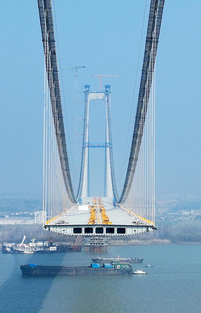 江苏扬州:龙潭长江大桥建设稳步推进|江苏扬州_新浪财经_新浪网