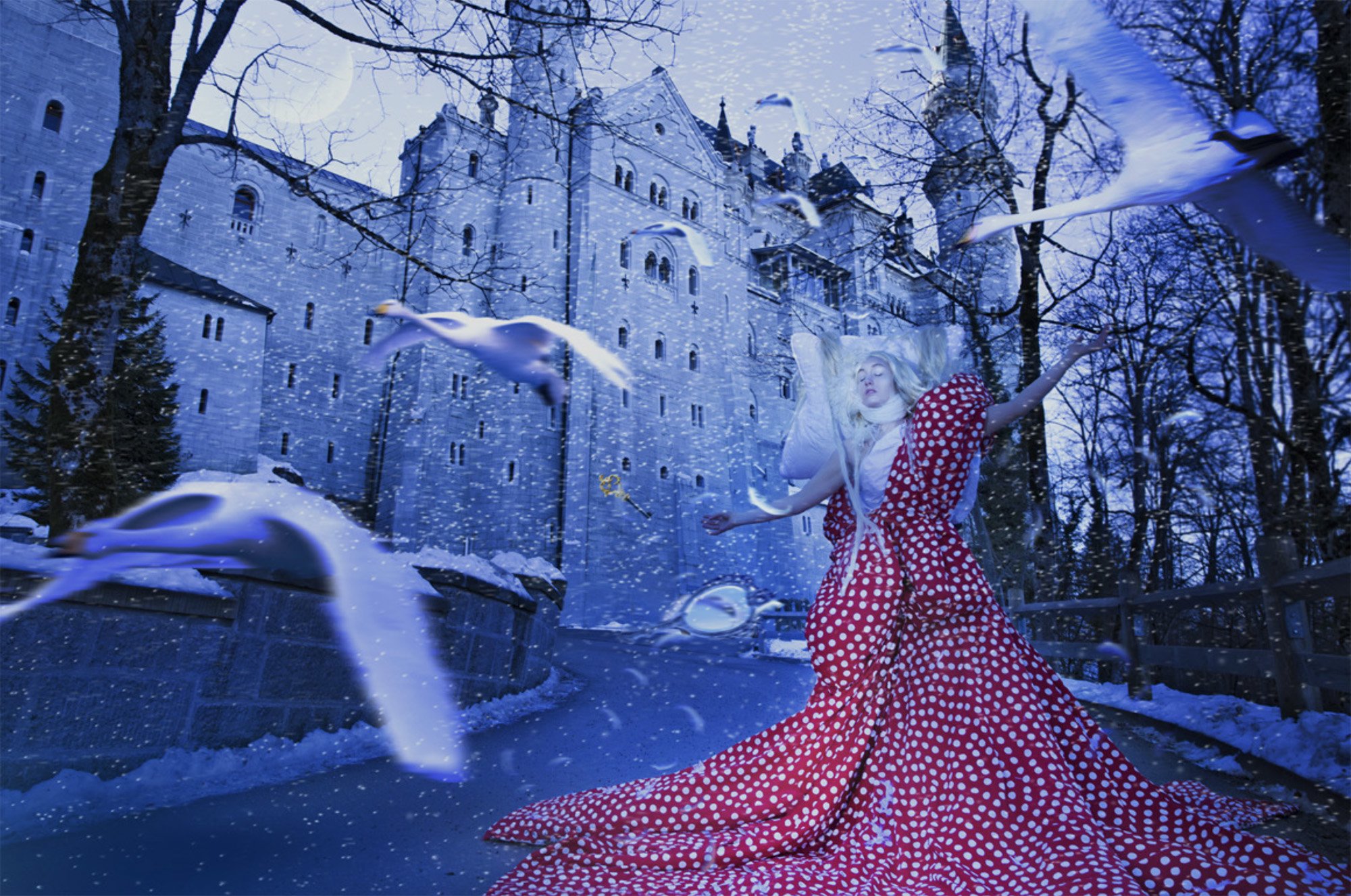 新版睡美人,2013,德国新天鹅城堡.叶子乐作品