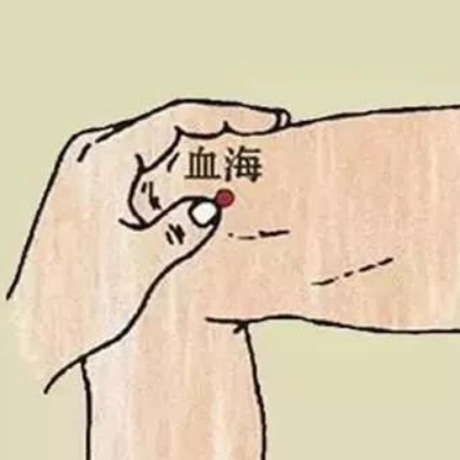 图3:血海穴