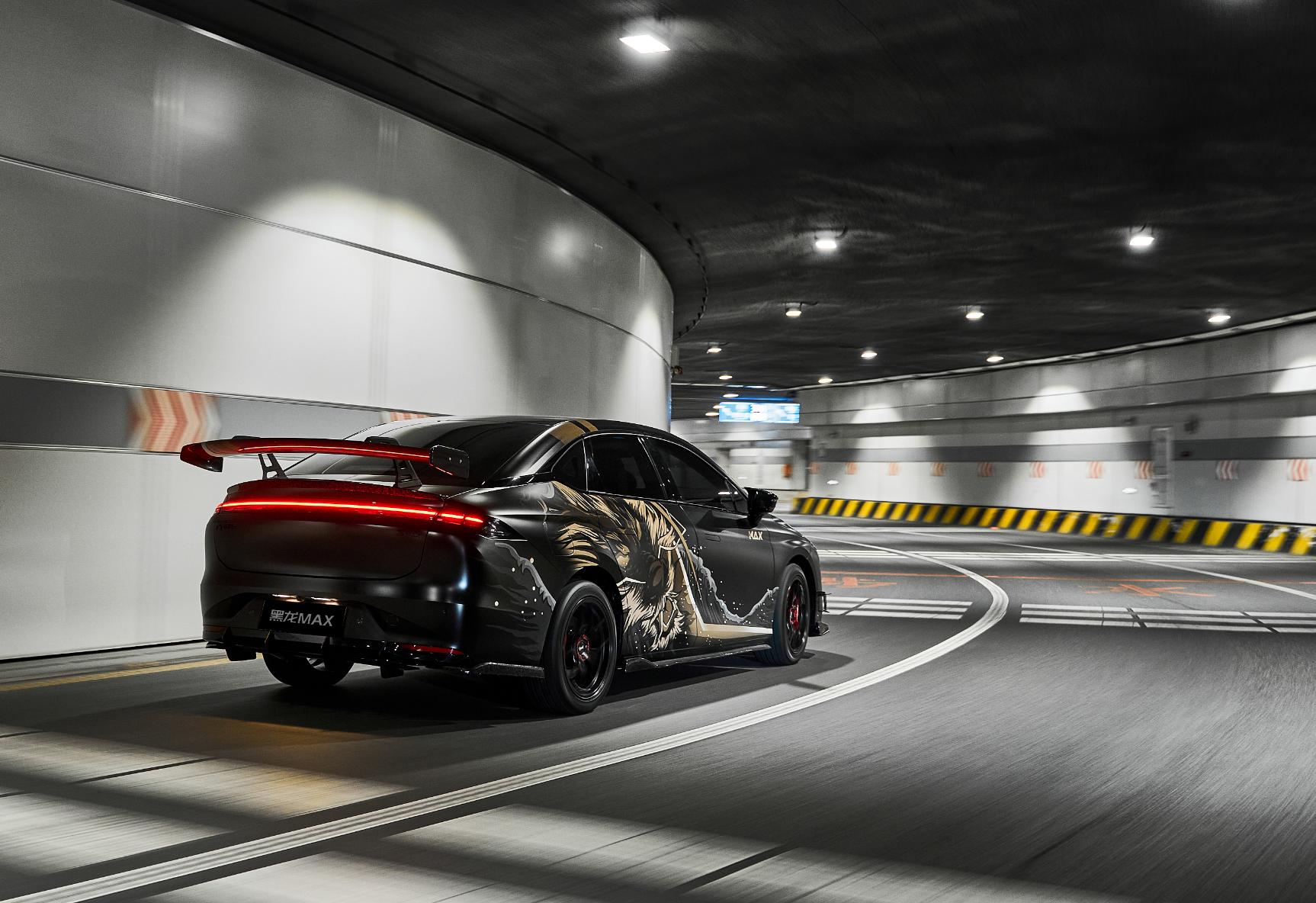 埃安aions黑龙max正式亮相运动氛围拉满