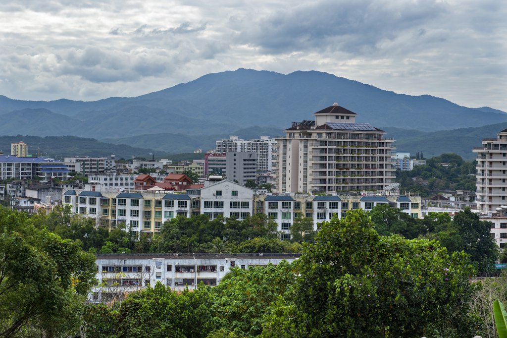 海南五指山市风光 ic 资料图据微信公众号"五指山市住房和城乡建设局"