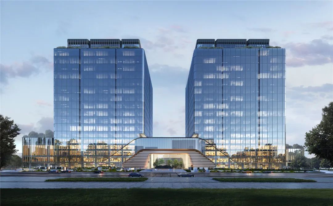 超白玻幕墙系统打造出极具现代感的建筑外观