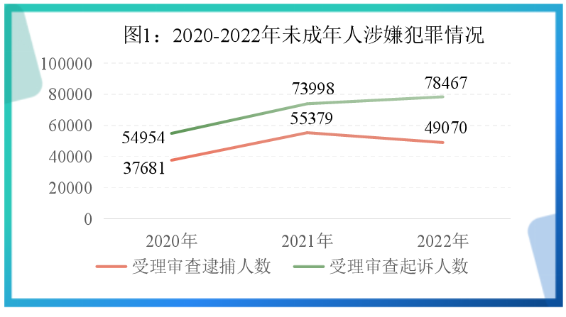 图片来自《未成年人检察工作白皮书（2022）》