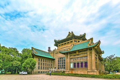 武汉大学图书馆.石耀臣摄&nbsp;光明图片/视觉中国