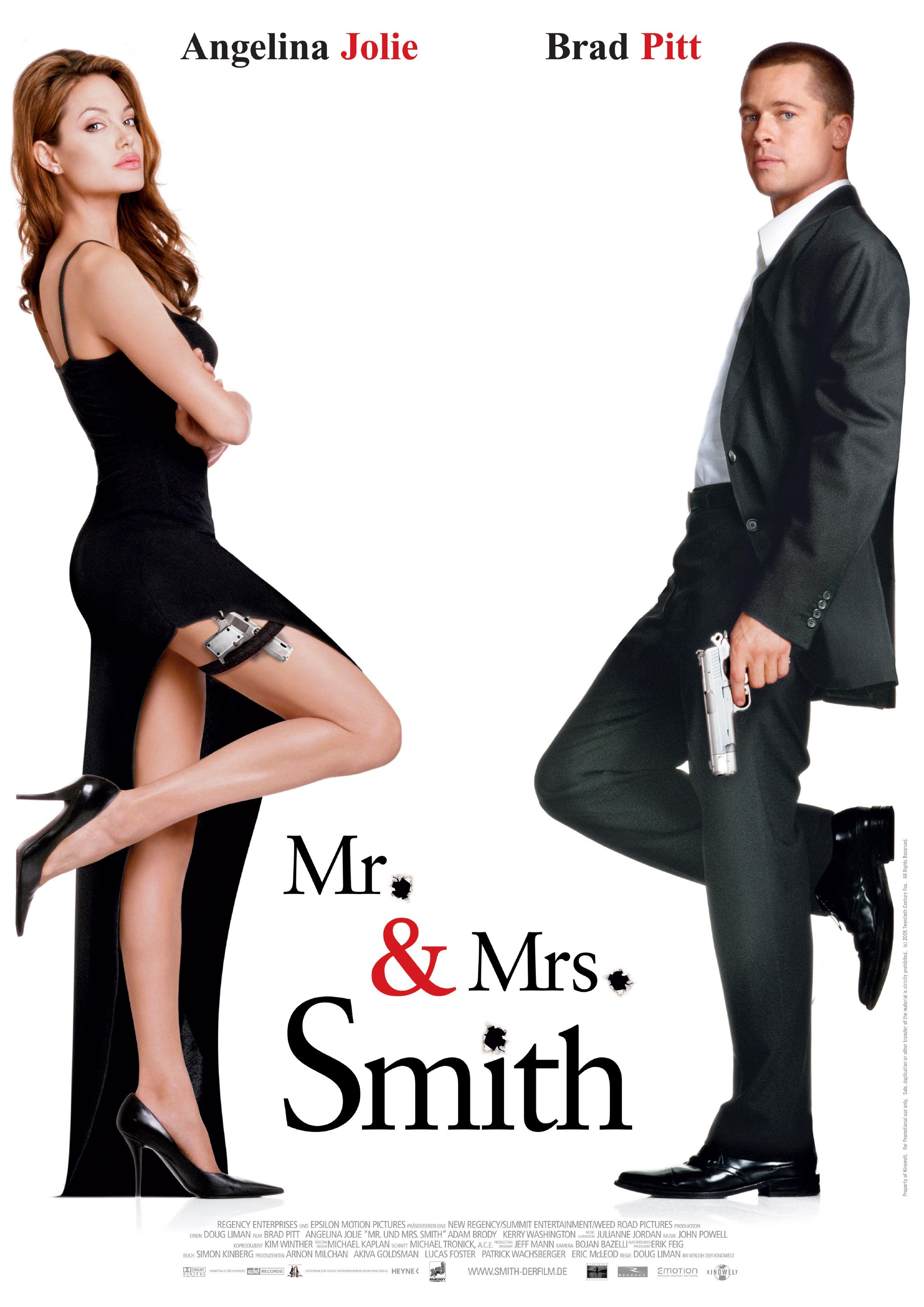 电影《史密斯夫妇》海报（图片来源：豆瓣）