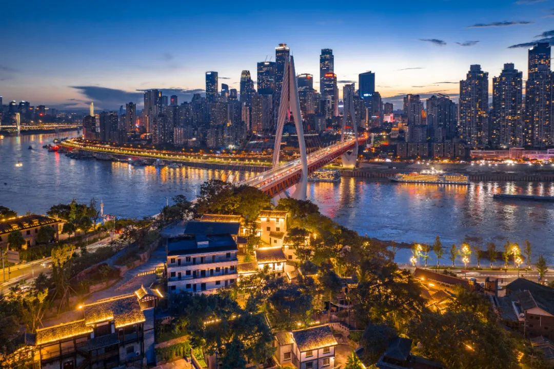 美丽的重庆夜景 重庆城市影像师张坤琨 摄