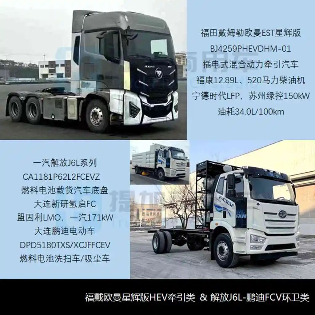 创维也推出低入口环卫车欧曼est星辉版载货车来袭工信部第381批n类