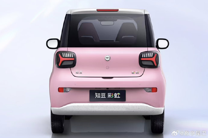 整合爱玛和吉利资源这台知豆彩虹汽车