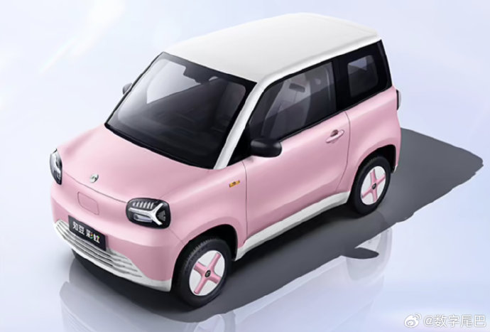 整合爱玛和吉利资源这台知豆彩虹汽车