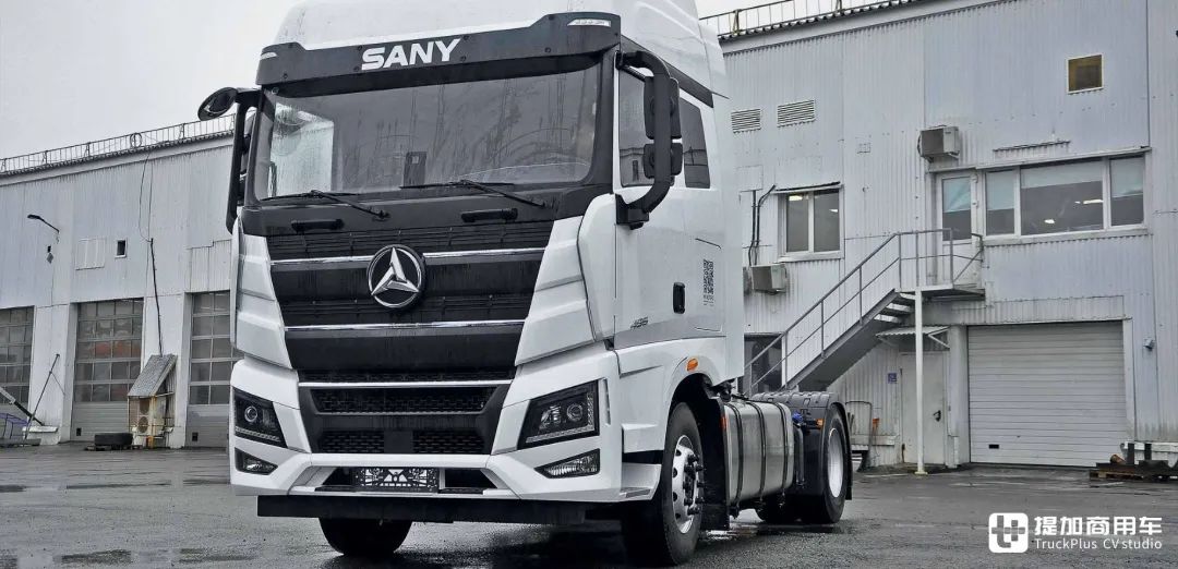 空气悬挂欧式4x2单拖三一重卡d495a牵引车登陆俄罗斯带你看实力几何