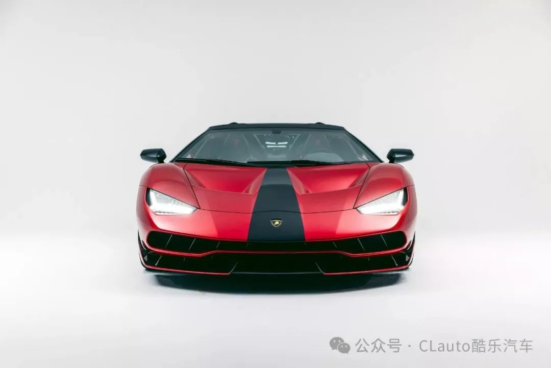 红黑搭配准新兰博基尼centenarioroadster起价300万欧元酷乐汽车