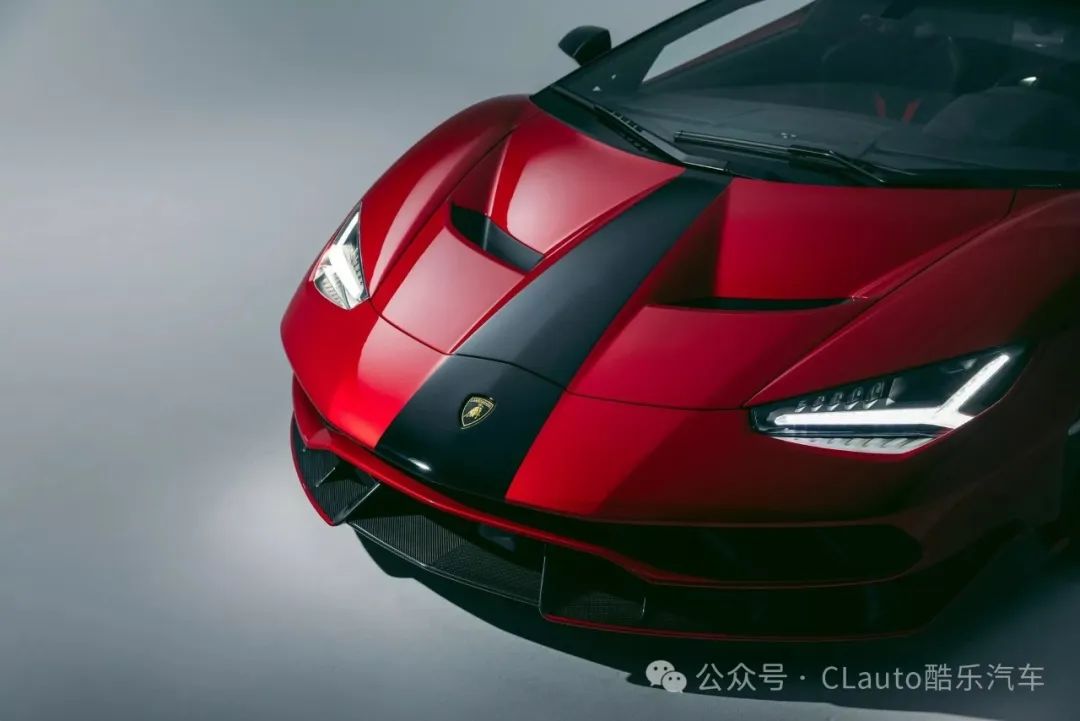 红黑搭配准新兰博基尼centenarioroadster起价300万欧元酷乐汽车