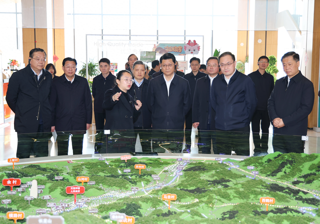 扬州党政代表团在安吉考察。“扬州发布”图