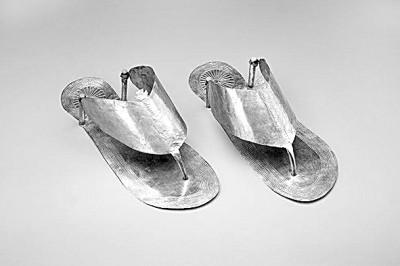 古埃及桑达尔凉鞋 资料图片