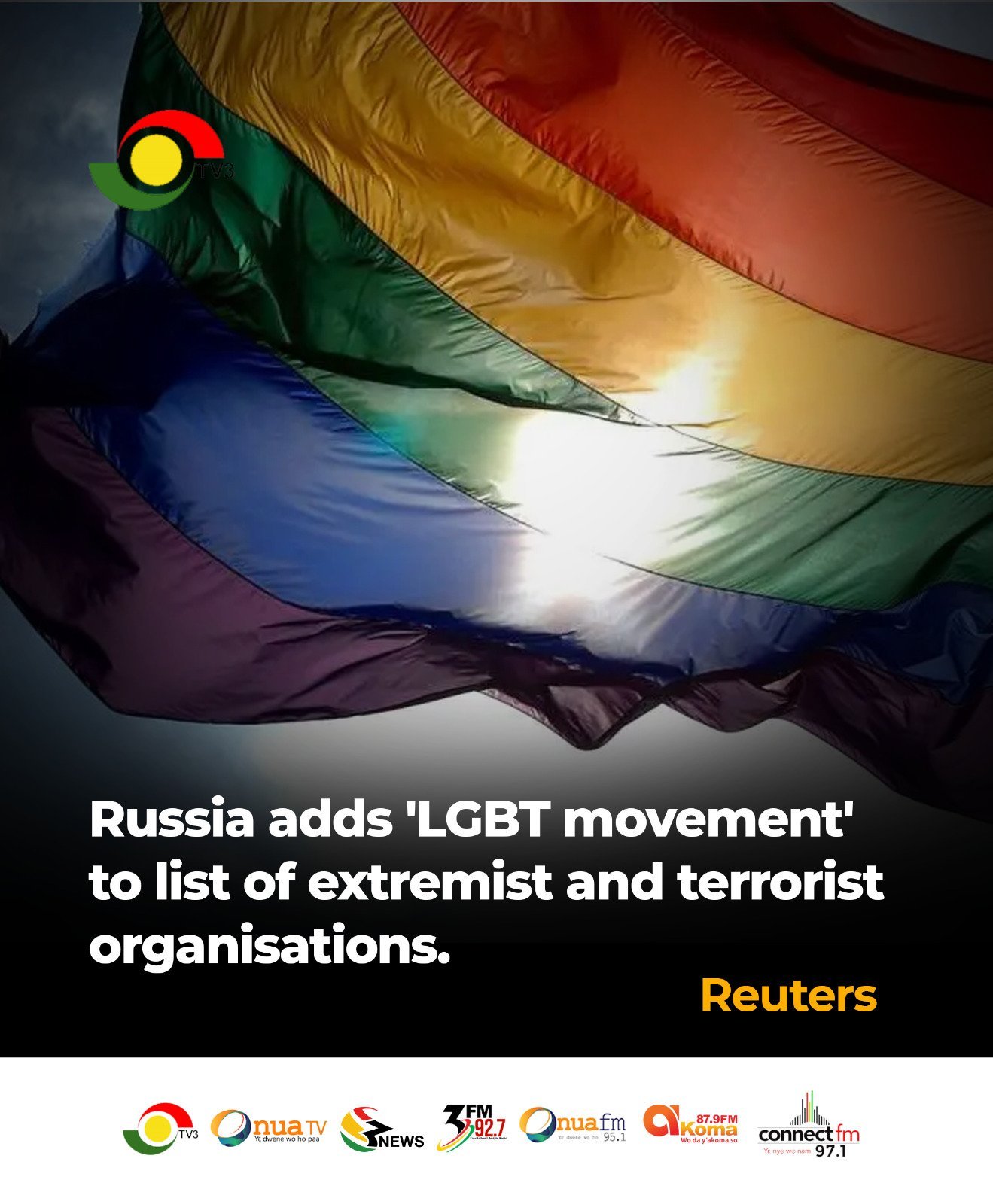 俄罗斯正式将「LGBT运动」添加到了恐怖分子与极端主义组织的黑名单中|俄罗斯|极端主义|恐怖分子_新浪新闻