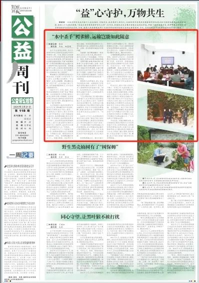 2023年4月,在办理督促整治违法运输外来入侵物种行政公益诉讼案的过程