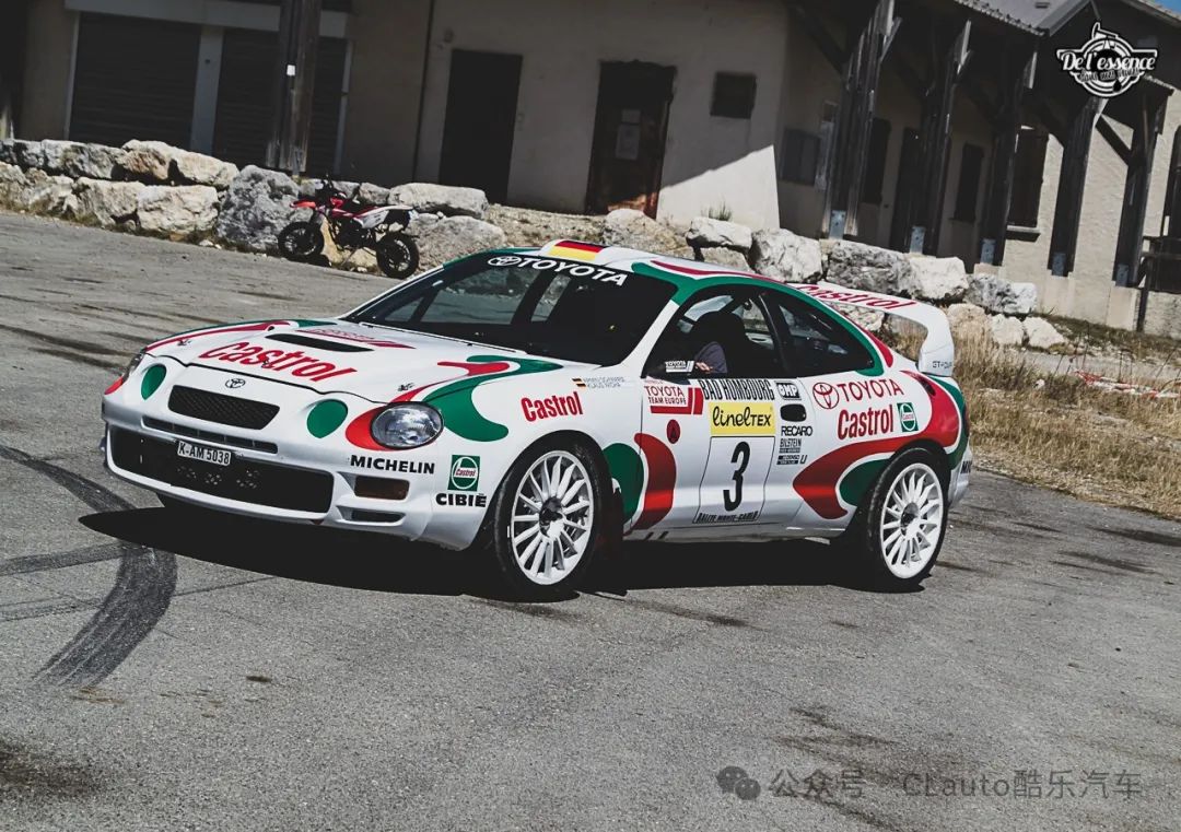 重启wrc冠军castrol涂装丰田gryarisrally2纯真内燃机拉力车登场酷乐