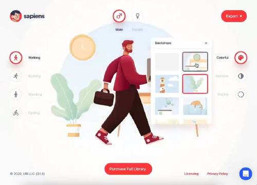 我最近发现了一个新的角色生成器，特别适合UI/UX 设计师们…|设计师_新浪新闻
