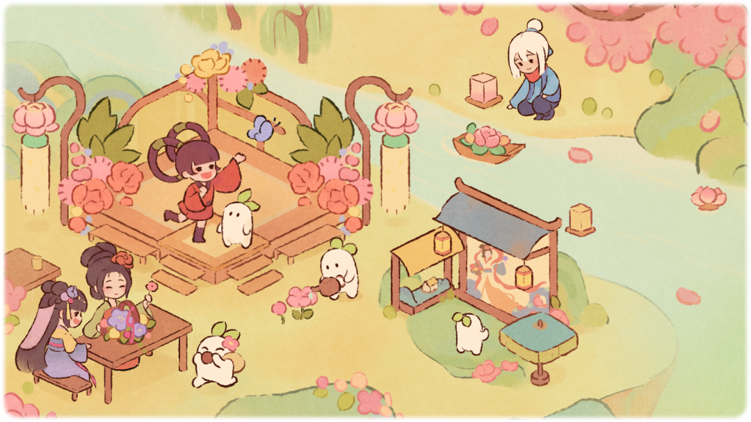 一年来1000万玩家在这里找到自己的桃花源