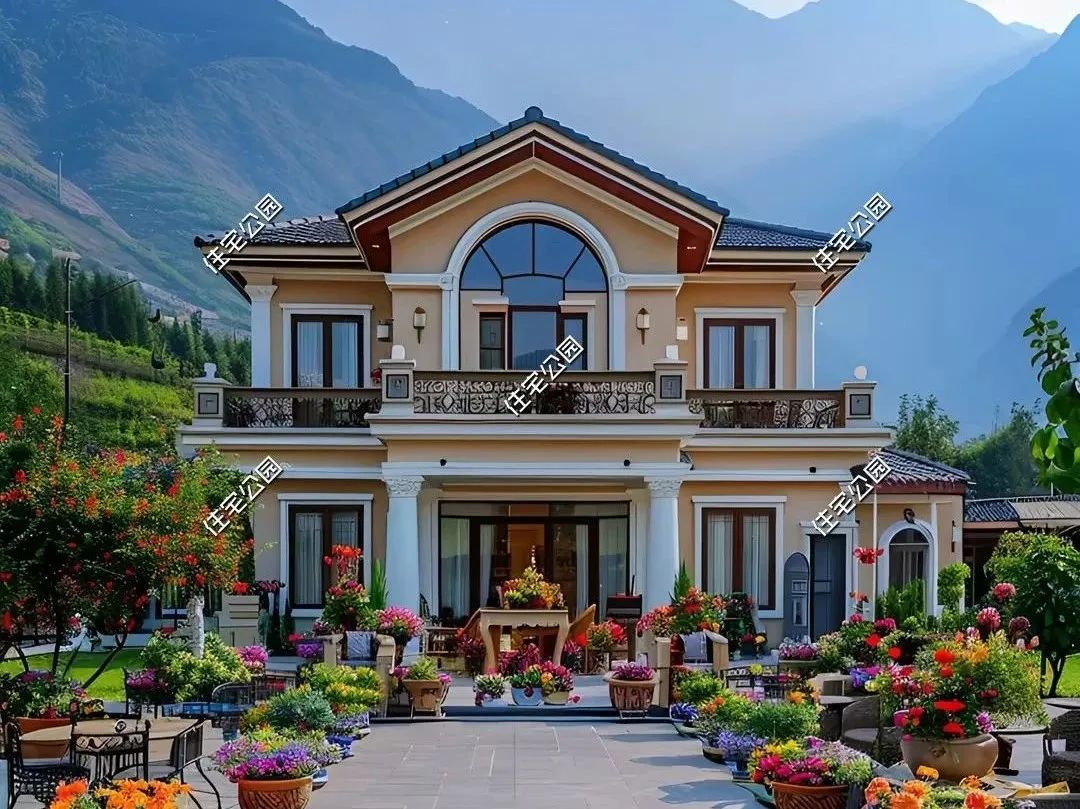 10套简欧二层农村别墅,漂亮的不像话,农村建房必看!