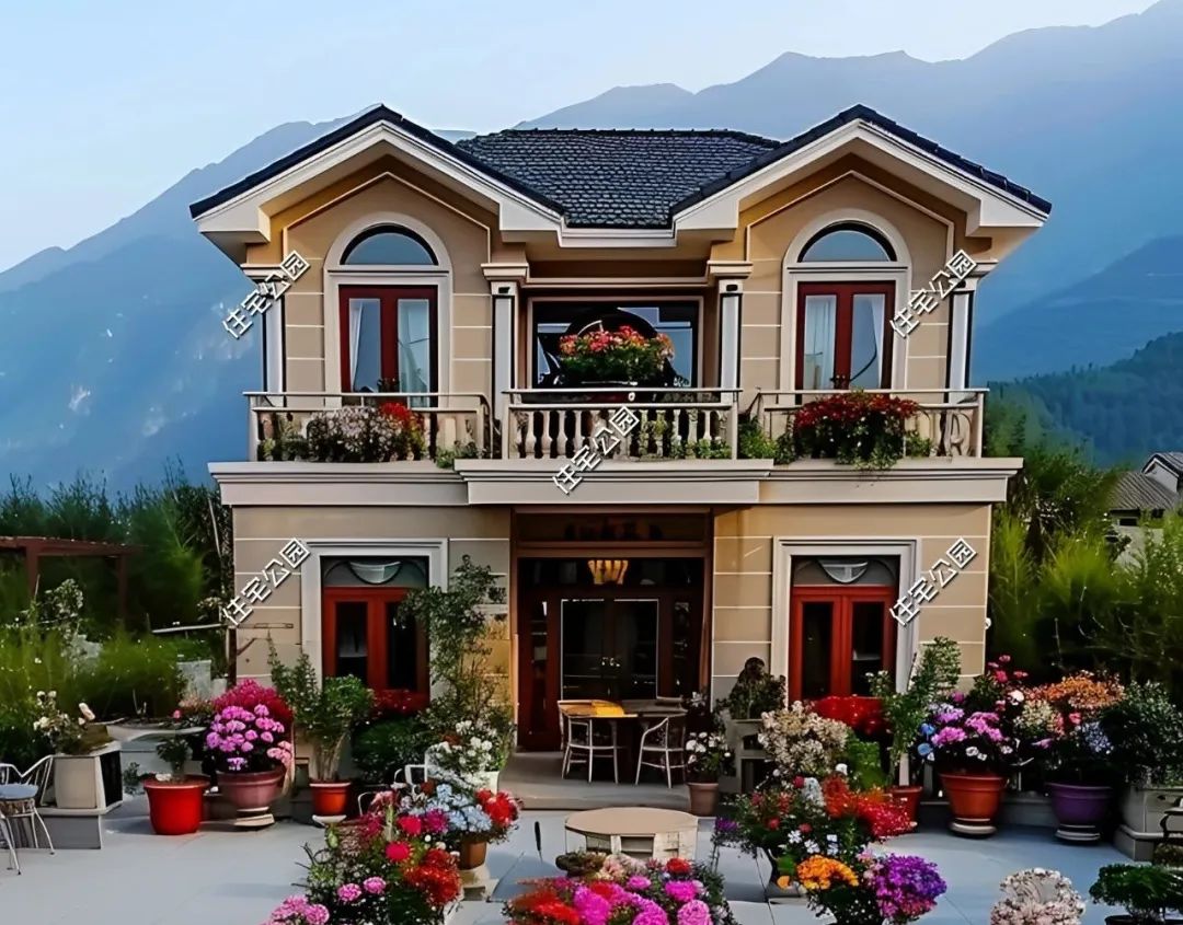 10套简欧二层农村别墅,漂亮的不像话,农村建房必看!