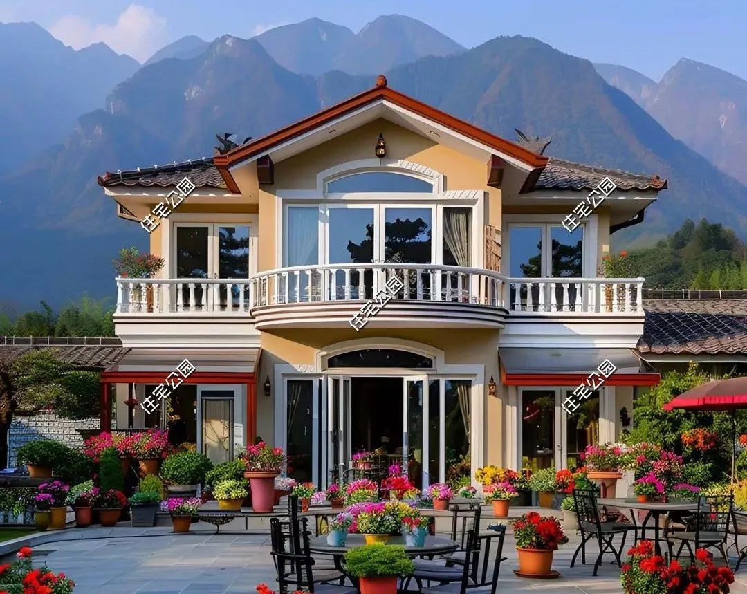 10套简欧二层农村别墅,漂亮的不像话,农村建房必看!