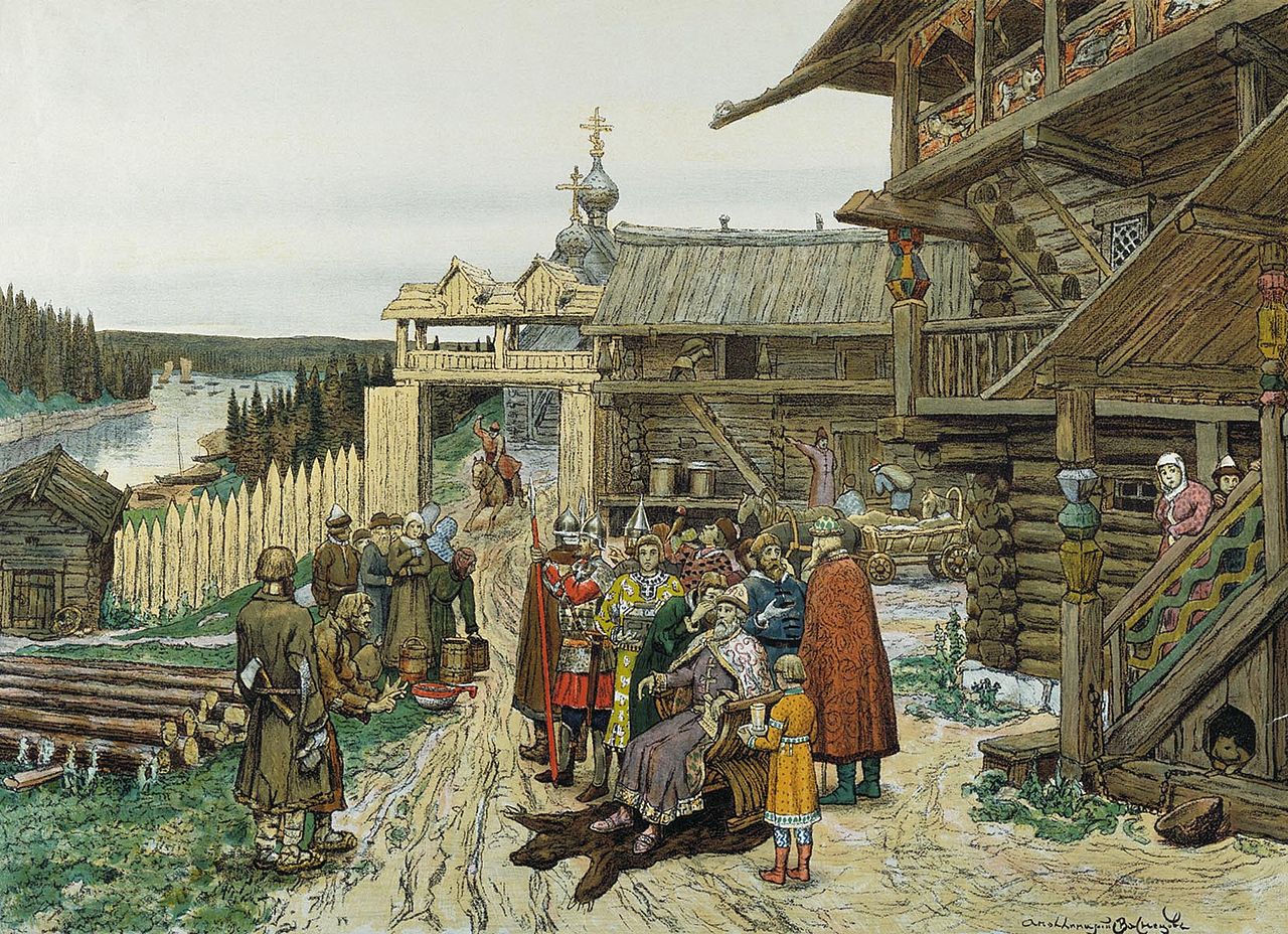 在丹尼尔的时代（13-14世纪），莫斯科公国不过是俄罗斯中部无边森林中的一座木造小城