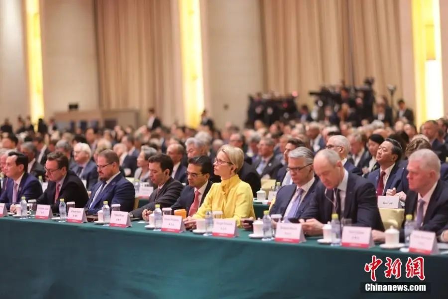 3月24日，中国发展高层论坛2024年年会在北京开幕。中新社记者 盛佳鹏 摄