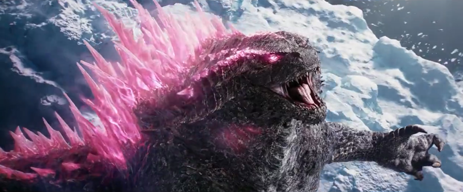 《哥斯拉大战金刚2》:哥斯拉变身"芭比粉",还更呆萌了_新浪财经_新浪