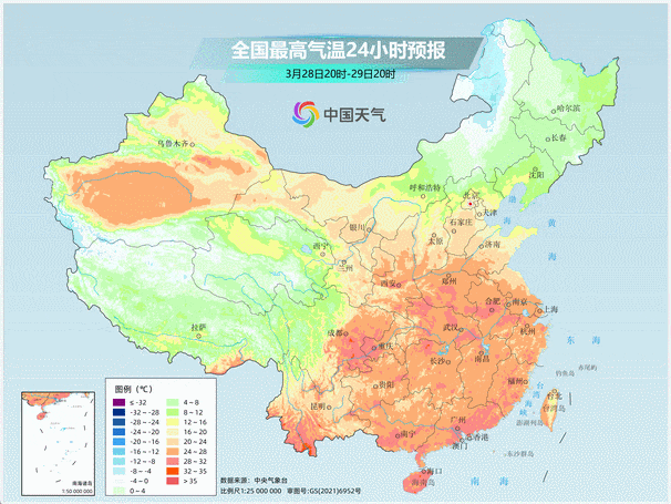 大回暖!部分地区暖到接近30℃|气温_新浪财经_新浪网