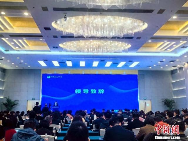 2024年国家信息中心学术年会3月28日在北京召开。中新网记者 李金磊 摄