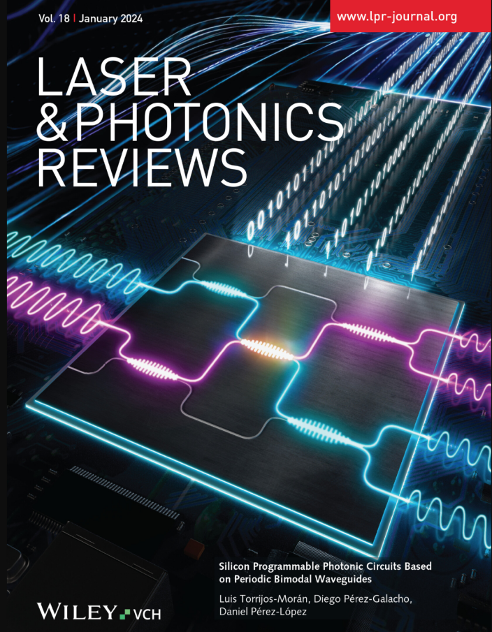 图丨Laser & Photonics Reviews 期刊当期封面（来源：Laser & Photonics Reviews）