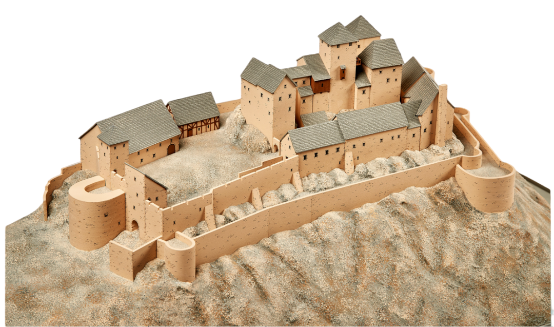 勃兰登城堡模型