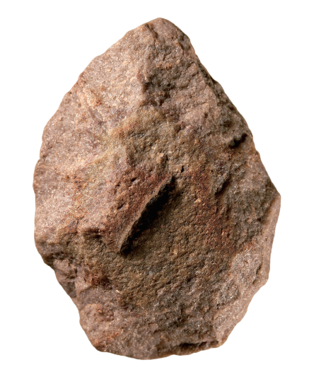 西欧勒瓦娄哇文化的石核 旧石器时代 公元前250000-前35000年