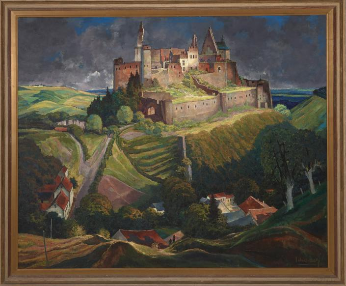 《维安登城堡遗址》 1941年