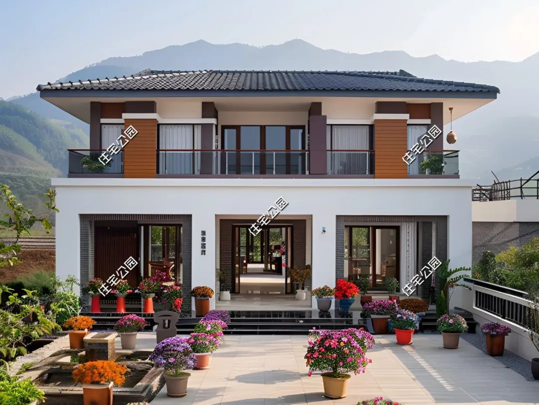 10套中式南方自建房户型,东南亚风格融入中式,大气温馨又漂亮|户型